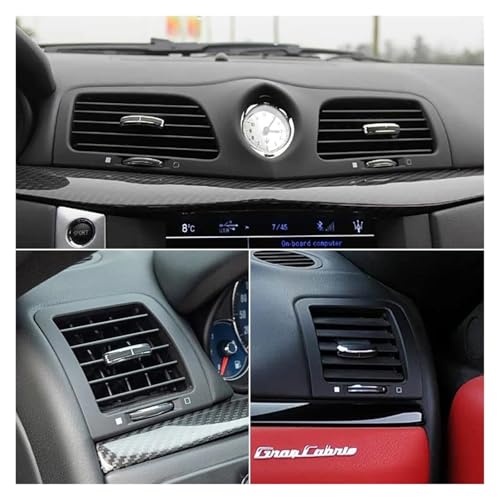 Cubierta de ventilación izquierda para Maserati GranTurismo panel de salpicadero central 7