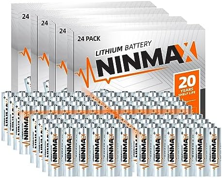 NINMAX® Hyper Lithium AA Batteries, 4 Pack 1.5V Longest - View #12