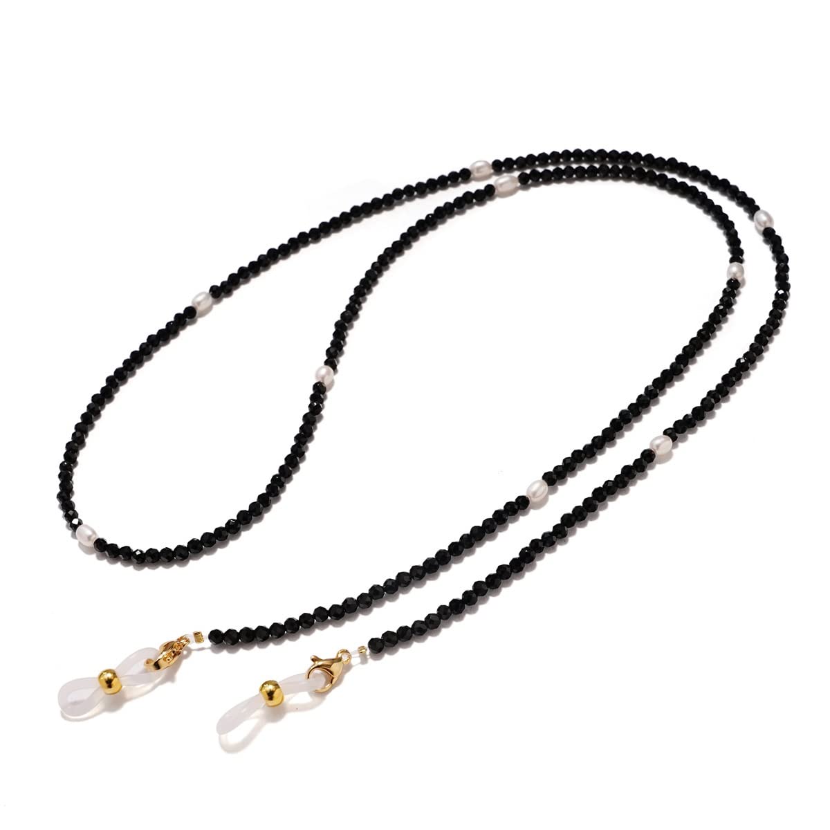 Maskenkette Perle Brillenkette/Brillenkette Mädchen, Maskenhalter Lanyard for Damen