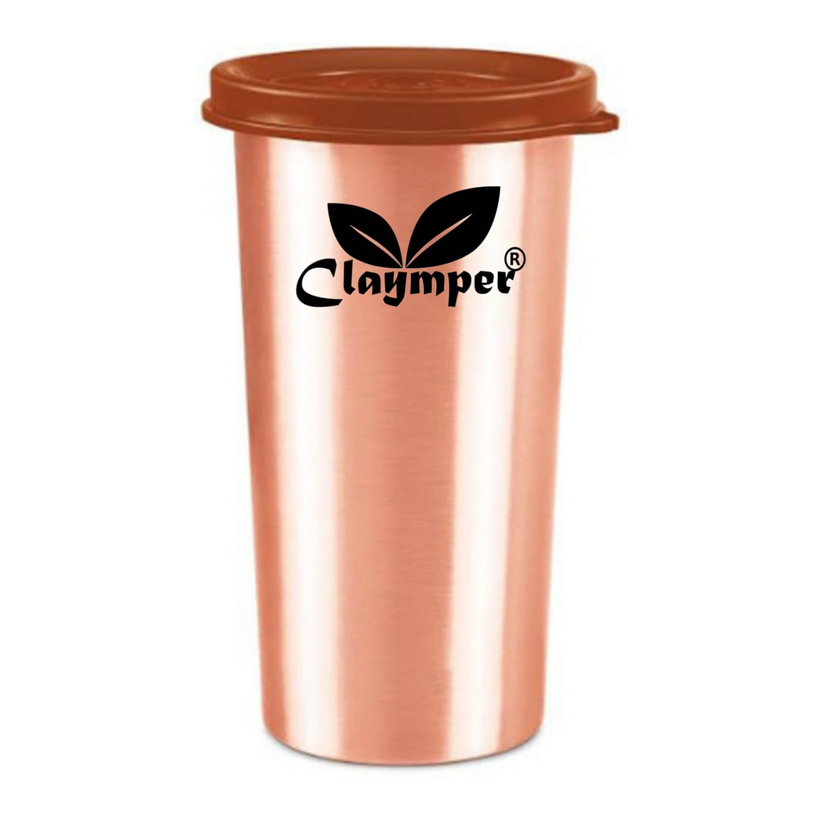 Copper Drinking Water Tumbler with Lid, 1 Piece, 500ml, Copper | 100% Leak Proof | Office | Gym | Yoga | Home | Kitchen | Hiking | Treking | Travel Tumbler-picture-25