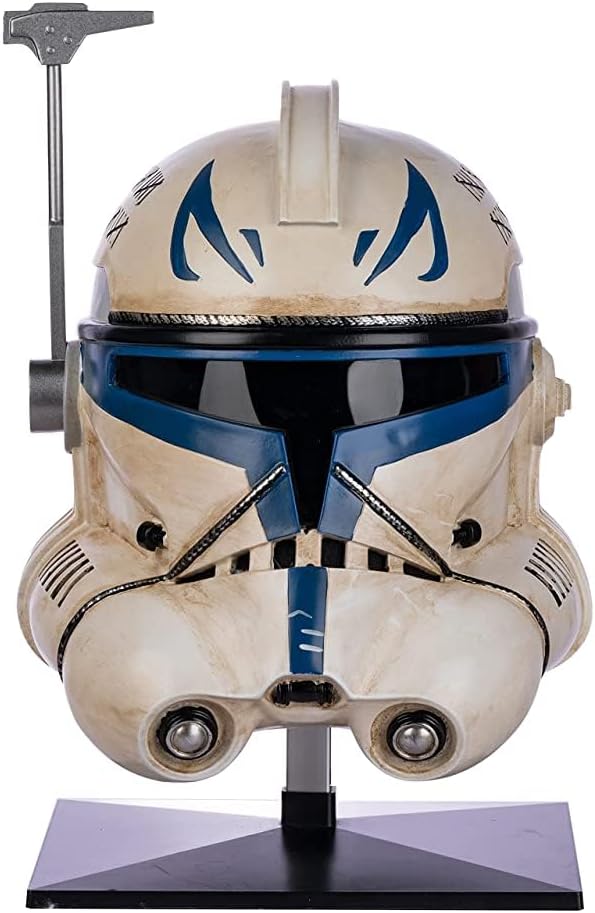 Evere SW Clone Arc Commander Helmet Cosplay Deluxe Halloween Collectible Prop Captain Rex Helmet
