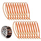 Reifen Schneeketten, 20 Stück Schneeketten Für Winter Autoreifen, Schneereifen Kabelbinder, Schneereifengurte, Für Auto SUV Pickup Trucks
