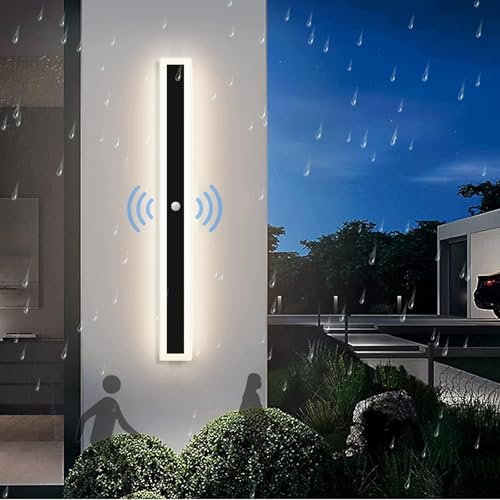 Lampe murale extérieure avec détecteur pour sublimer la terrasse d'une villa moderne
