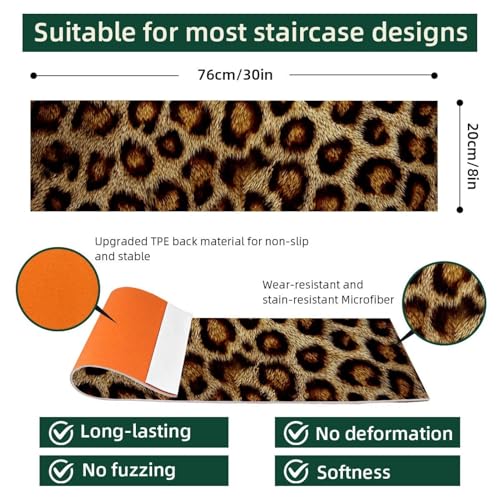 Tapis d'escalier antidérapants pour sécuriser les marches bois