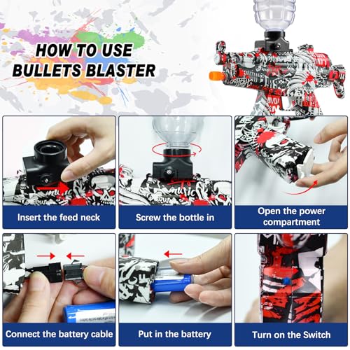 Outdoor Activity Foam Blaster Automatic MP5 Electric Toy Foam Blasters ...