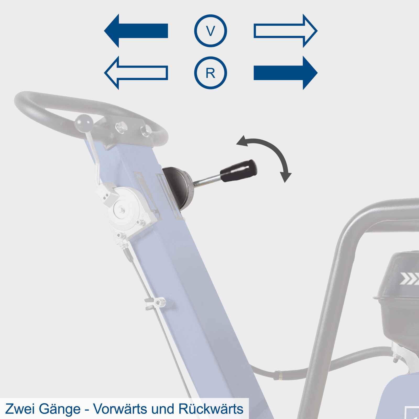 Scheppach Benzin Rüttelplatte reversierbar HP3000S | 50cm Verdichtungstiefe | 9 PS Leistung | 30,5 kN Druck | 160 kg | Platte730x450mm | Vor- & Rücklauf | Komplettset mit Gummimatte & Fahrvorrichtung