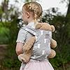 GAGAKU Baby Doll Carrier for Little Girls, Kids Toy Baby Carrier Accessories for Reborn Baby Dolls - Gray - Rabbit #2