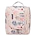 Trousse de Toilette de Voyage à Suspendre pour Femme et Enfant (Flamant Rose)