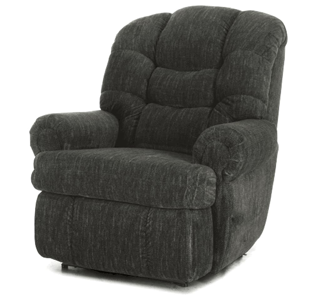 Stallion Big Man (Extra Large) King of Comfort Wallsaver Recliner. Rated for Up to 500 Lbs. Ext. Length. 79". Seat Width. 25" Seat Height 22 ". Free