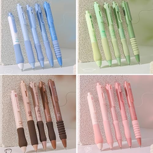 Set de 5 bolígrafos gel retráctiles, punta fina 0.5 mm miniatura 7