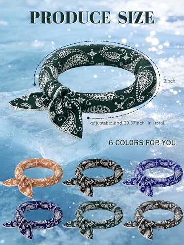 Image of Coume 6 Pack Cooling Neck Wraps