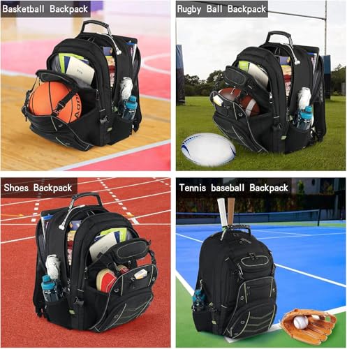 Image of VECKUSON 18.4 Laptop Backpack for Men, 55L Extra Large Gaming Laptops Backpack,TSA Friendly Flight Approved and RFID Anti-Theft Pocket