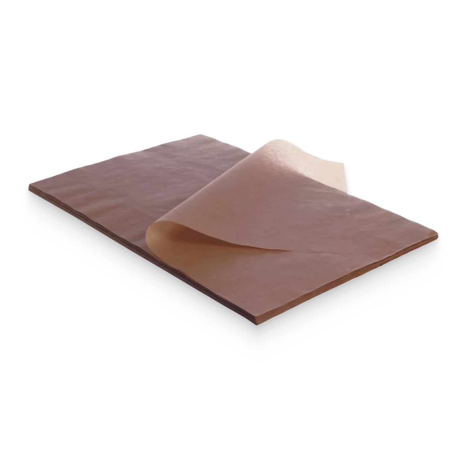 Backtrennpapier für Laugengebäck 57 × 78 cm, 500 Blatt, Braun
