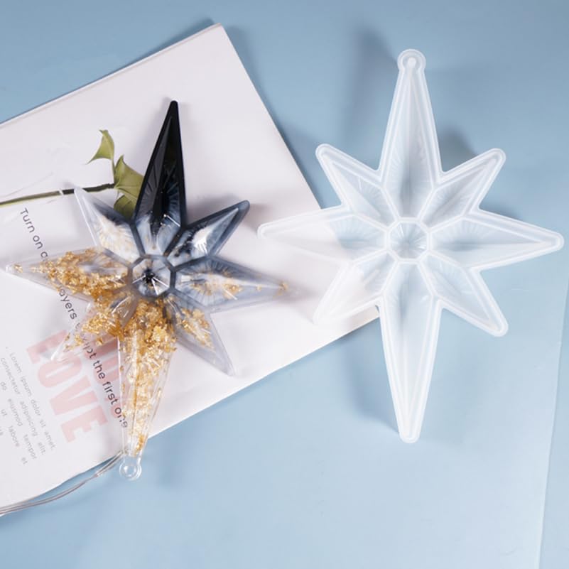 Healifty Harz Anhnger Form Weihnachtsstern Weihnachten Stern Epoxidharz  Silikonformen Kristall Resin Gieform Gieharz Kunstharz Formen Schimmel  fr Weihnachtsschmuck Weihnachtsbaum Deko : Amazon.de: Kche, Haushalt &  Wohnen