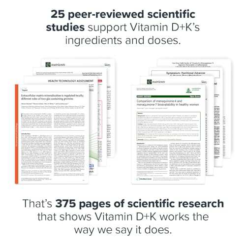 LEGION VitaminD+K Natural & Effective Formulation - Vitamin D3, K2 & K for Immunity Boost - K1, K2 & D3 Vitamin Supplement to Boost Bone Density and Health - Vitamin K2 & K1 for Heart Support - Image 6