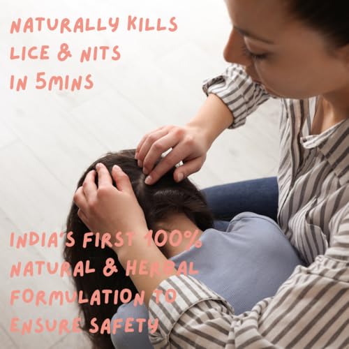 Image of Coco Crush Ayurvedic Anti Lice Shampoo | Kills Lice, Eggs & Nits 100% Naturally | Single Wash Treatment, Safe for Kids | With Neem & Tea Tree Extracts | Paraben & Sulphate Free (50ML)
