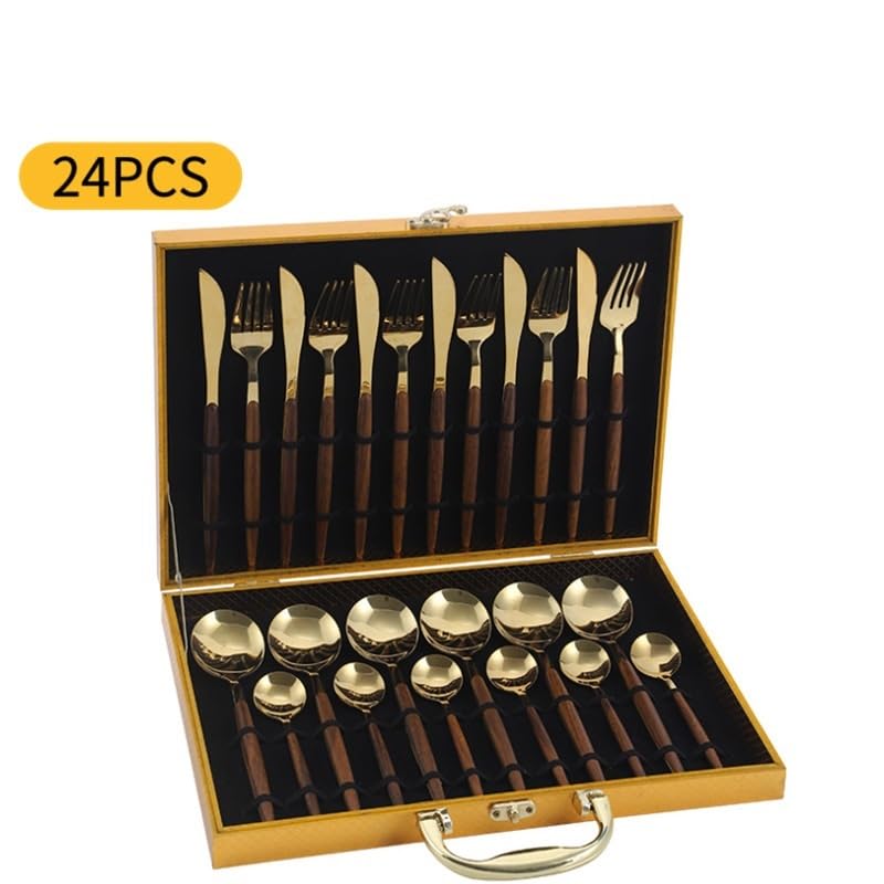 Set Cuchillos Cocina 24 Piezas Acero Inox Base miniatura 2