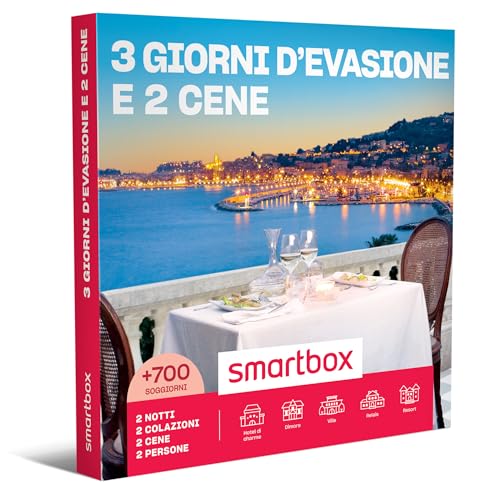 Smartbox - Cofanetto Regalo 3 Giorni d'evasione e...