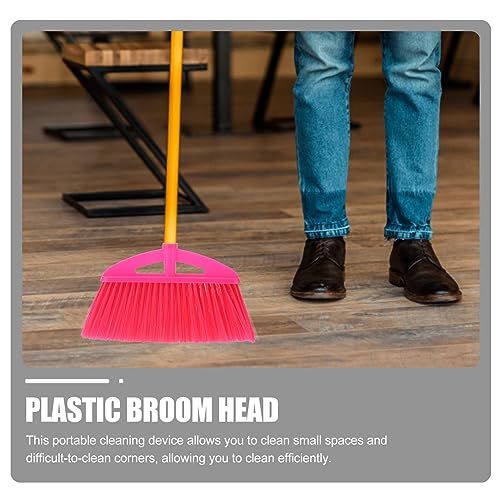 NIYANGLE Cabeça De Recarga De Vassoura De Plástico Substituição De Cabeça De Vassoura Doméstica Resi