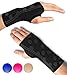 Sparthos Wrist Support Sleeves (Pair) â€“ Medical Compression for Carpal Tunnel and Wrist Pain Relief â€“ Wrist Brace for Men and Women (Medium, Midnight Black)