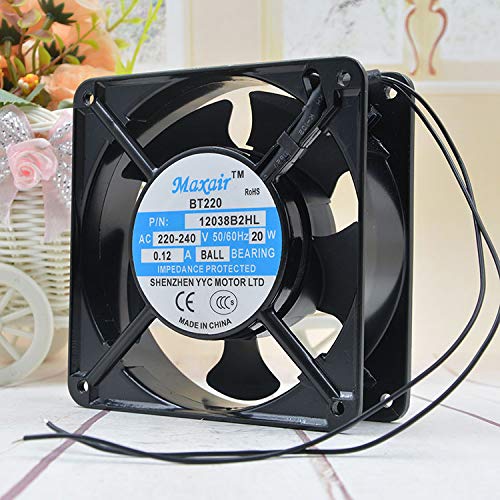 NZNYDNL Wake up box axial fan BT220 220V 12cm 12038B2HL 2line Cabinet Fan