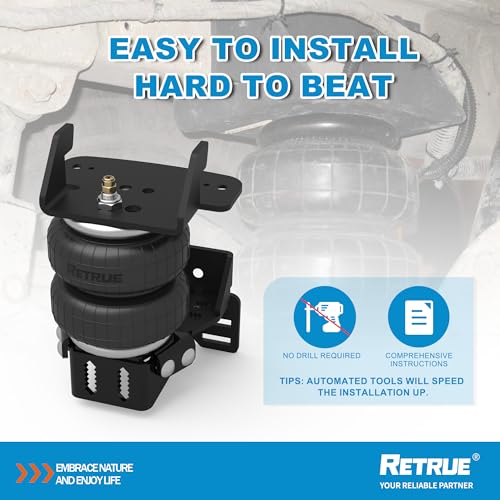 Image of RETRUE Rear Air Bags Suspension Kit for 2017-2026 F250 F350 F450