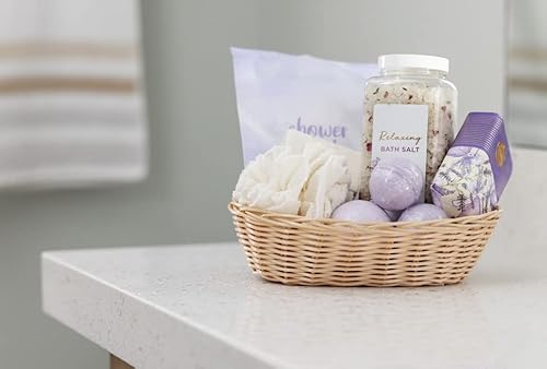 Baskets For Gifts Empty, Small Gift Basket | For Bread, Easter Fill, Montessori, Serving, Holiday/Christmas | Recycled Plastic Woven Wicker, Bulk Kit - 10" X 6" X 3" (10-Pack) #TOP4