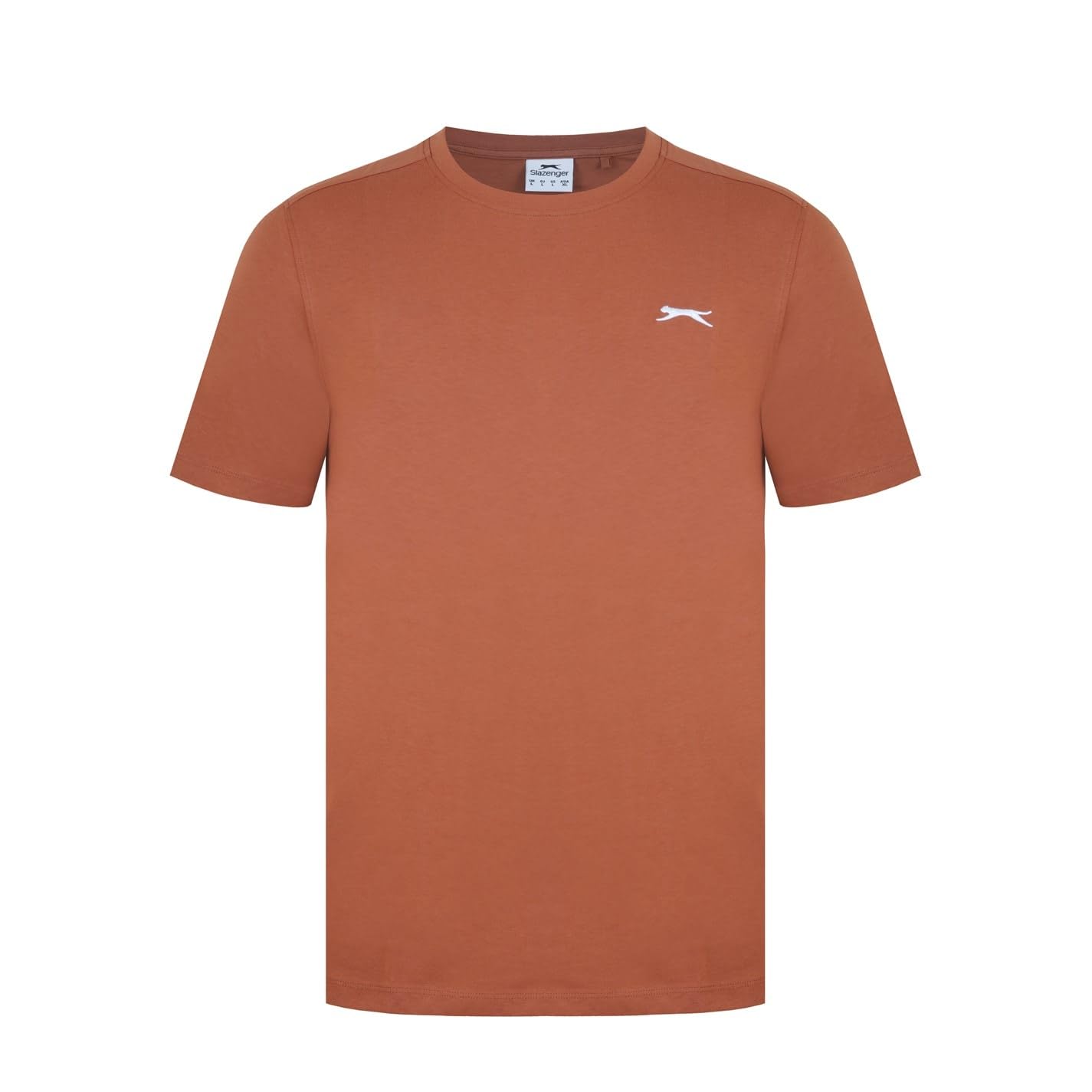 Slazenger Men's Terracotta Plain T-Shirt S