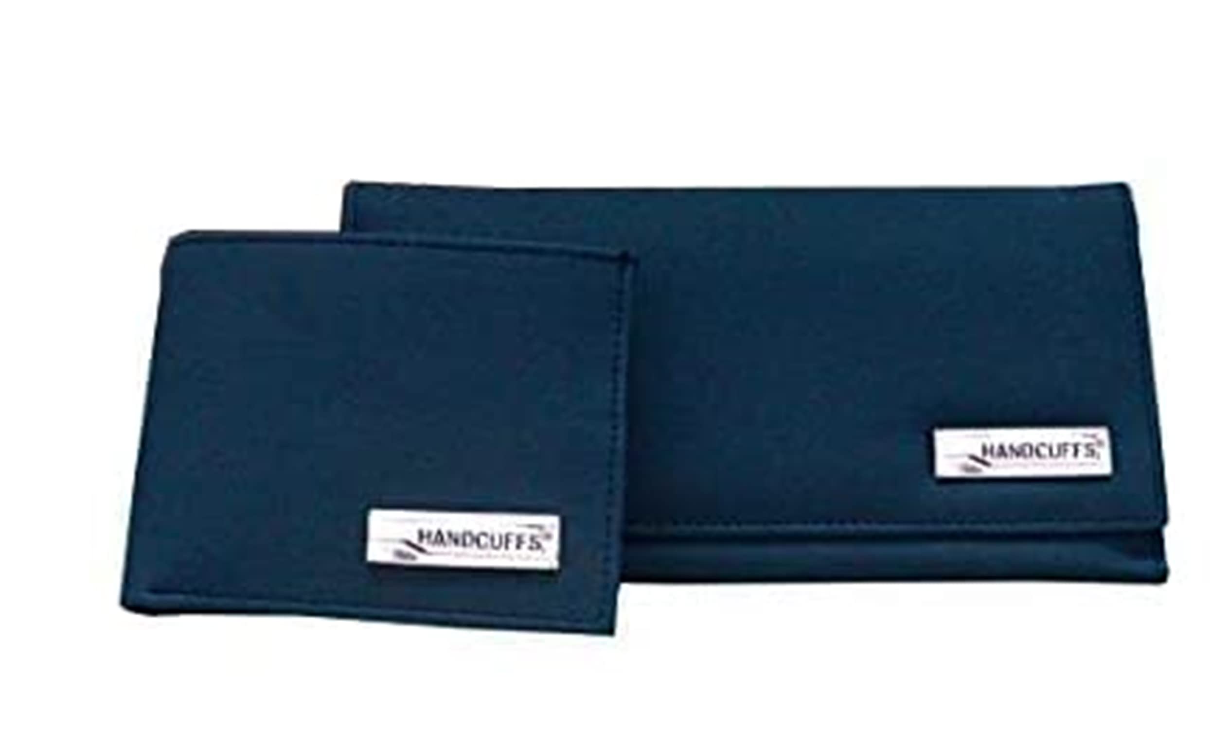 Unisex PU Leather Wallet Set Stylish Zipper Hand Clutch for Men & Women | Mobile & Money Holder | Couple Wallets | Gift Sets (Blue)-image-9