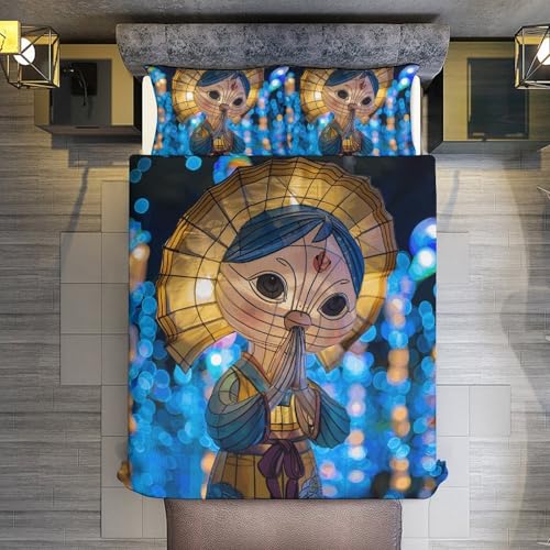 Parure de lit de qualité supérieure en microfibre douce motif lanterne - 8