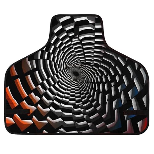 Delantal de trabajo con ilusión visual ajustable con 8 bolsillos