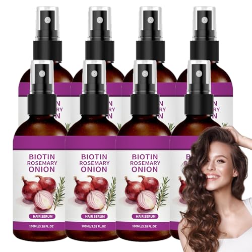 Sprays d'huile capillaire sans rinçage à la biotine contre les cheveux fins et clairsemés