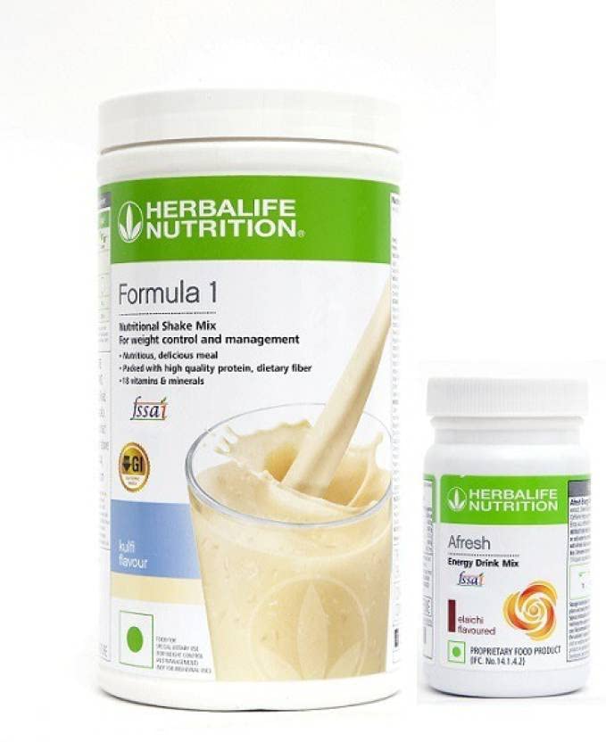 Herbalife Nutrition WEIGHT LOSS COMBO PACK EITH FORMULA 1 KULFI +AFRESH ELACHI Combo (500g, 50g) (B09TPBS7JG) Amazon Price History, Amazon Price Tracker