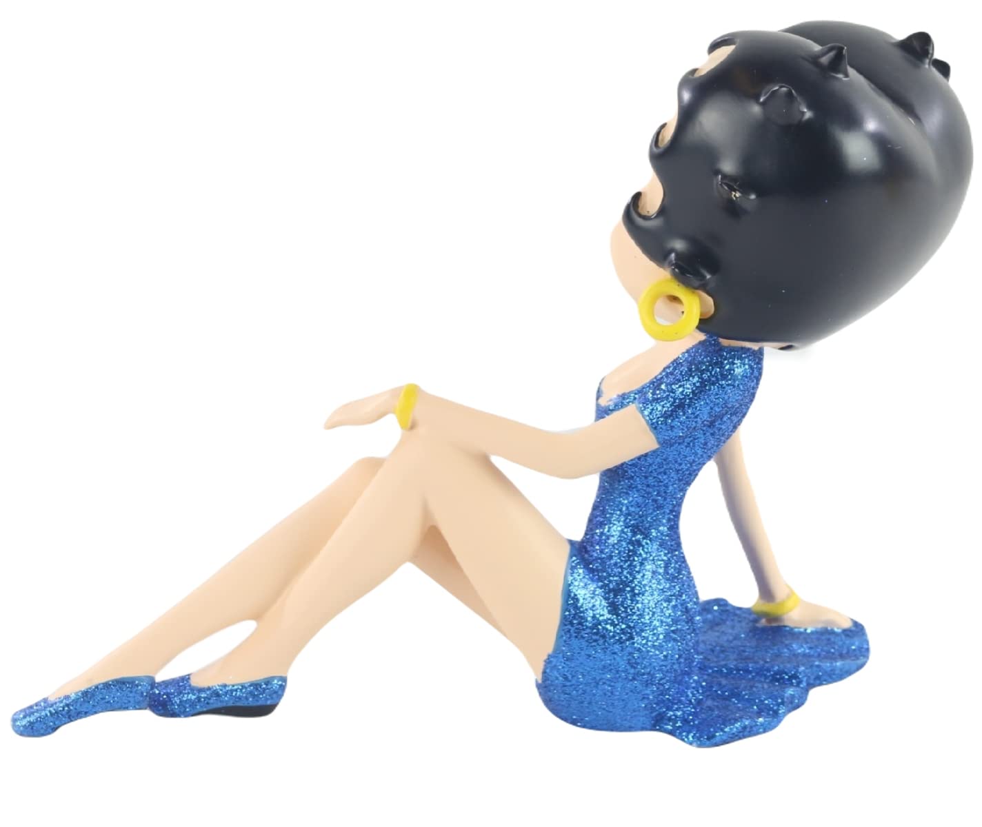Middle-England Betty Boop Demure Blue Glitter Dress 21.5cm Collectable  Figurine : Amazon.co.uk: Home & Kitchen