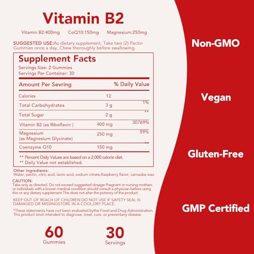 ourui one Vitamin B2 Gummies