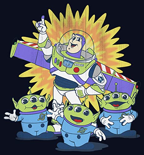 Image of Girl's Toy Story Buzz Lightyear and Aliens T-Shirt