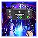 Disco Lights RGB Disco DJ Beam Laser Light Projector DMX Remote Strobe Stage Lighting Effect Xmas Party Holiday Halloween Lights for DJ Club Brithday KTV Festival Home(9 Hole RGB Laser)