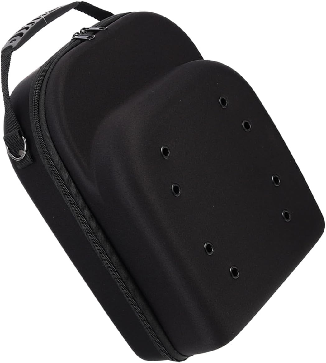 VICASKY Baseball Cap Carrying Case Hard Eva Hat Organizer Travel Hat Storage Box Portable Baseball Caps Holder 33x26x14cm for Men and Women