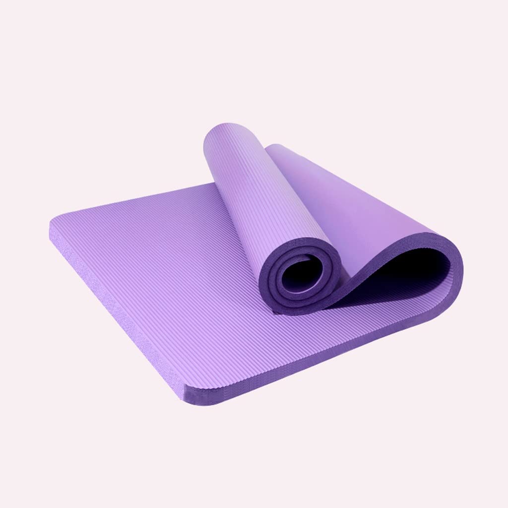 Thick NBR Non-slip High-density Sports Yoga Mat Gym Home Fitness Exercise Gymnastics