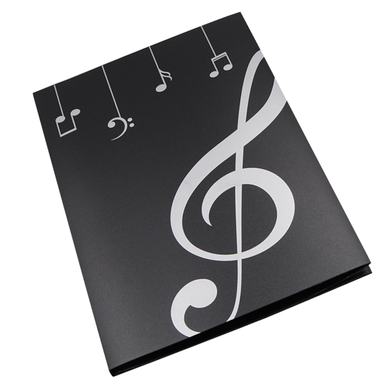 BESPORTBLE Music Sheet Folder Spiral Binding Pages Durable Music Document Organizer for Piano Instruments and File Storage Against Tears and Damage