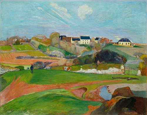 Toile Paysage au Pouldu Gauguin Grand Format Pour Mur