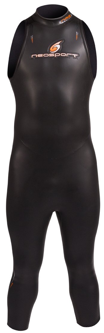 NeoSport Men's Podium Sleeveless Triathlon Wetsuit - 5/3mm Lightweight - Anatomical Fit for Range of Motion and Faster Transitions