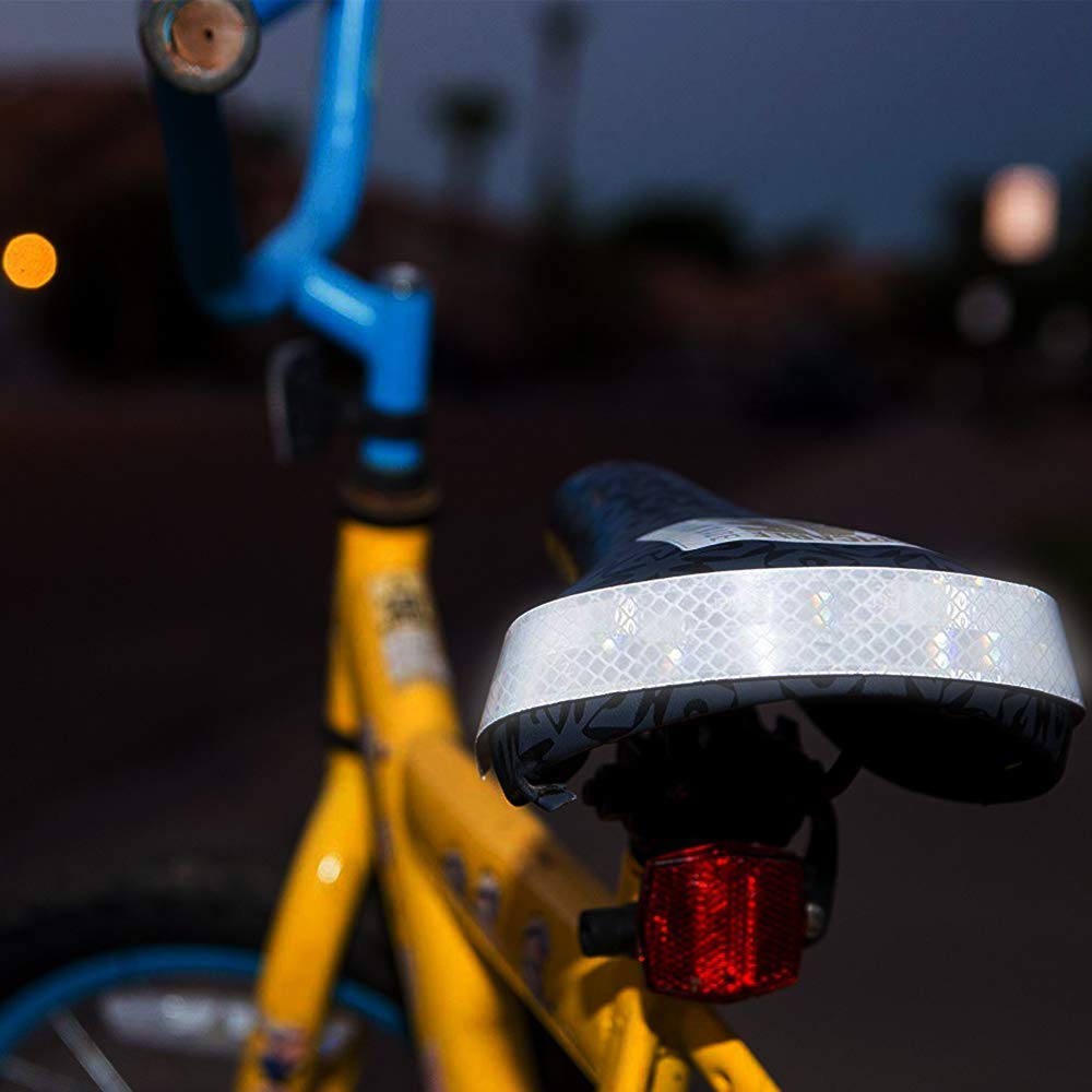 STARREY Reflective Tape 2 inch Wide 160 FT Long DOT-C2 High Intensity White - 2 inch Trailer Reflector Safety Conspicuity Tape for Vehicles Trucks Bikes Cargos Helmets