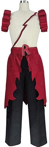 Miniatura 4 de Disfraz de anime para hombre, traje de cosplay Eijiro Kirishima, disfraz de delantal, uniforme