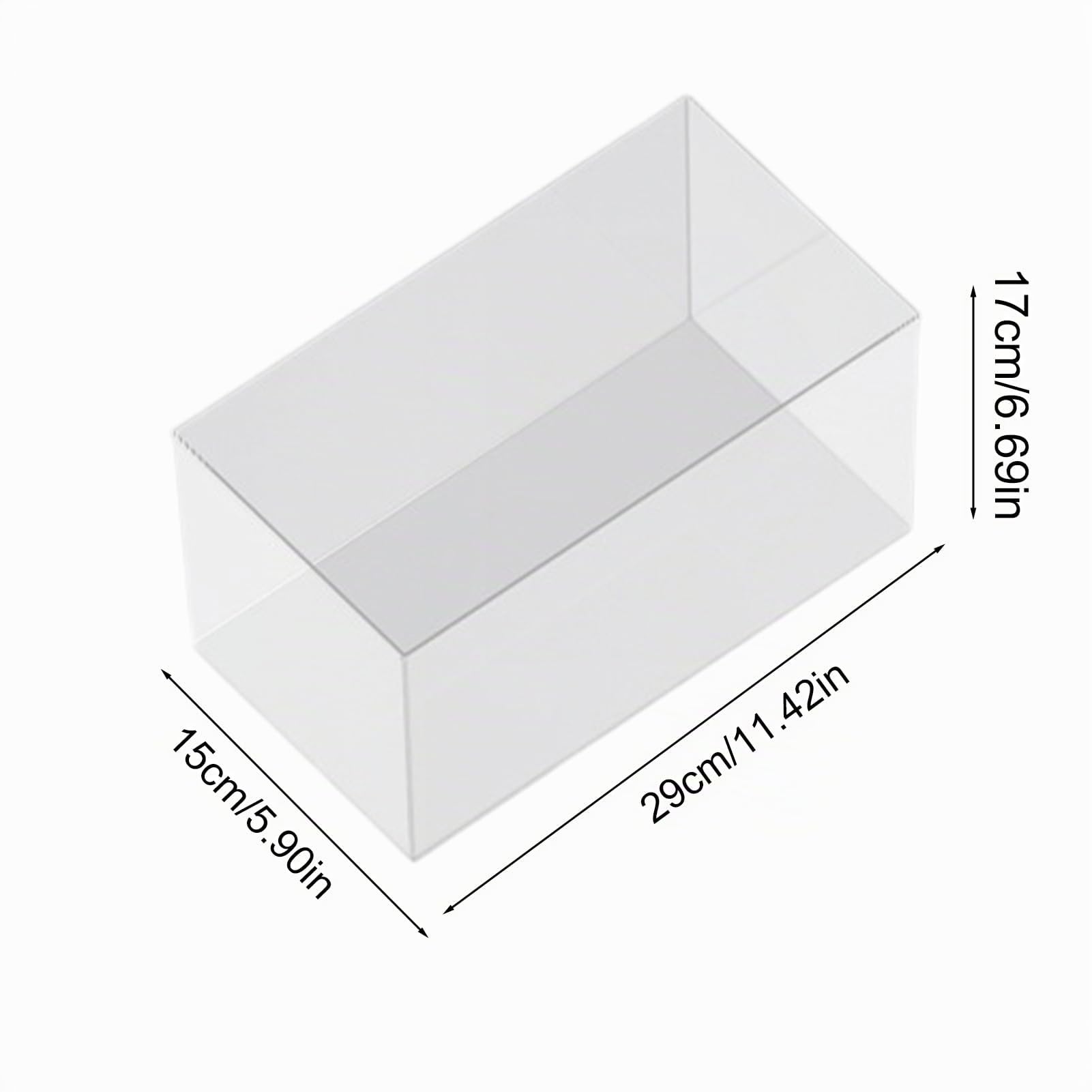 Aquarium Professionnel-Aquarium en Plastique Ultra Transparent sans Rebord