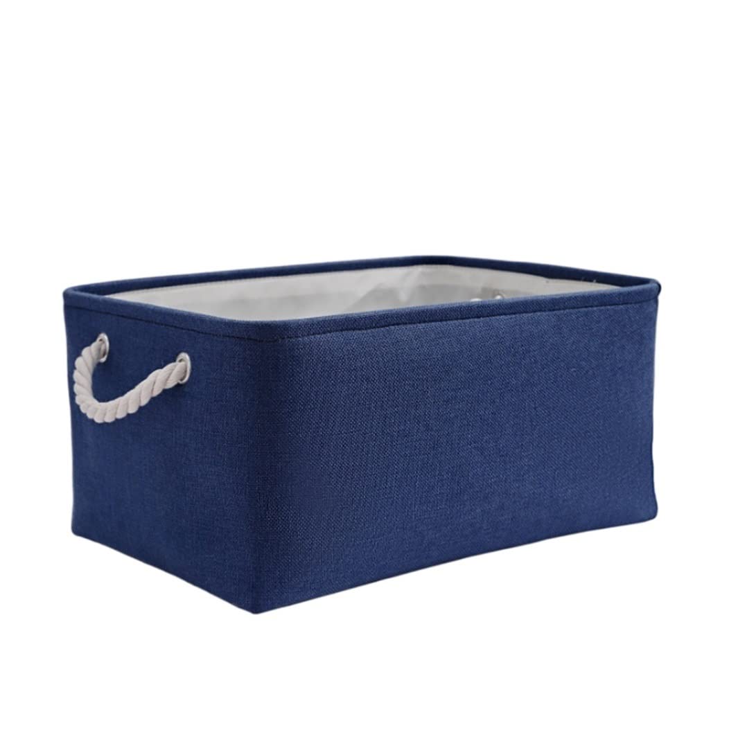 Laundry Basket Hamper Folding Linen Organizer Box Socks Clothes Book Gadget House Laundry Basket Storage For Spaces(C,41 * 31 * 20cm)