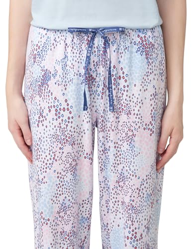HUE Women's Spring Pajama Separates Soft Whimsical Print Flowers, Animals, Garden Themed Pjs, Cocktails3