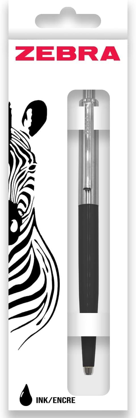 Zebra Pen 901 Retractable Ballpoint Pens - Black Ink -Fine 1.0mm Nib - Pack of 2 (Black), 1 count (Pack of 2) - Image 4