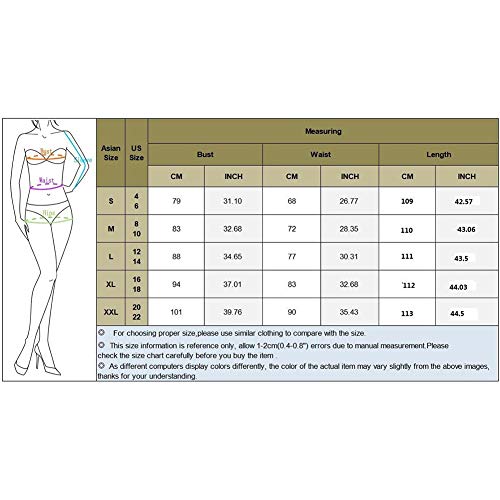 Glorystar Women Sleeveless Spaghetti Strap Cami Maxi Slip Dress (2Xl, Long-Pink) #TOP5