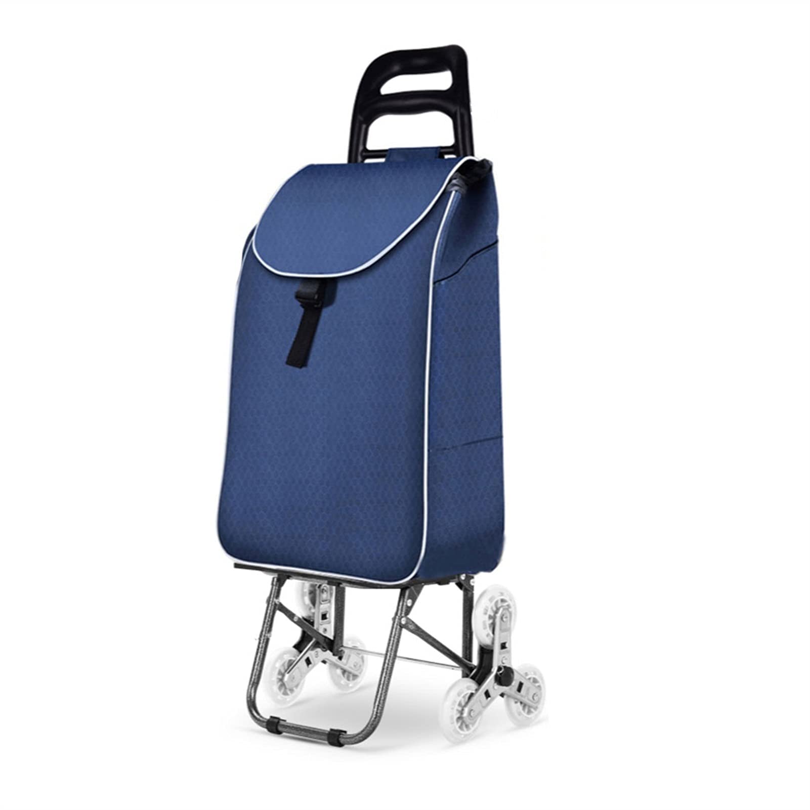 KFGISD, Folding Stair Climbing Wheels Laundry Grocery Baggage Portable Utility Carts,Folding Shopping Trolley